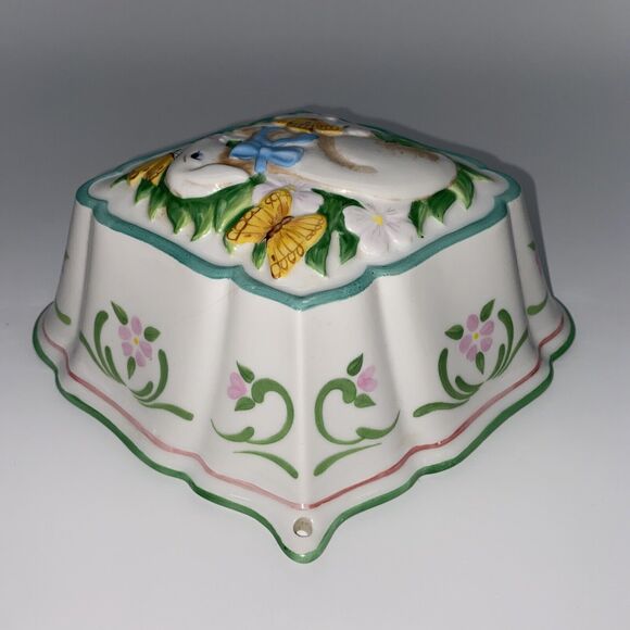 Vintage Franklin Mint Le Cordon Bleu 1986 Spring Lamb Wall Hanging Jello Mold - Picture 6 of 9